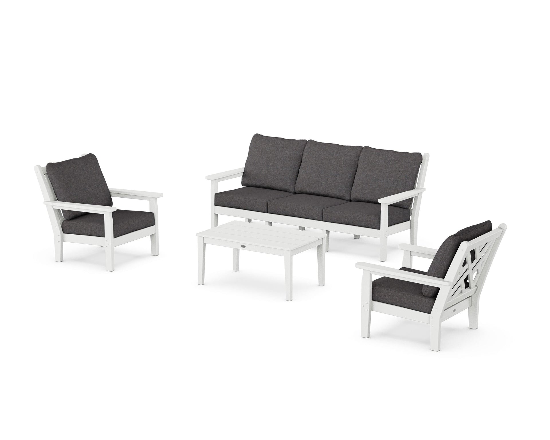 Chippendale 4-Piece Deep Seating Set with Sofa