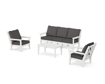Chippendale 4-Piece Deep Seating Set with Sofa