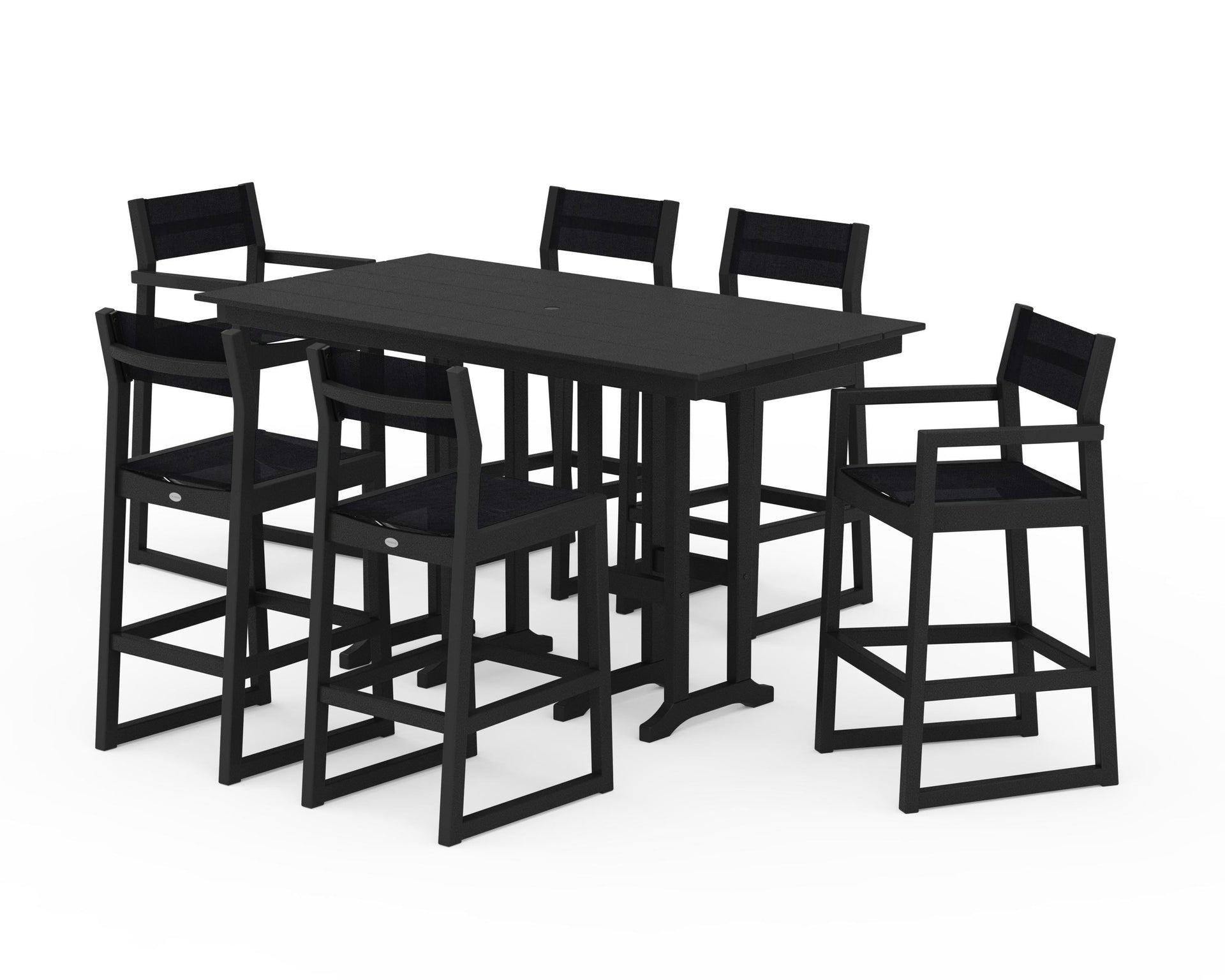 EDGE Sling 7-Piece Farmhouse Bar Set