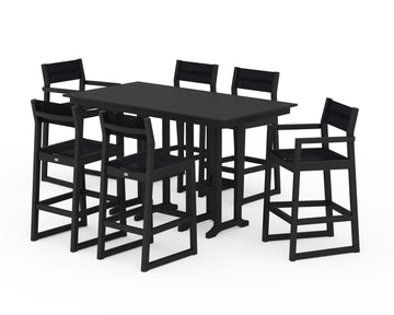 EDGE Sling 7-Piece Farmhouse Bar Set