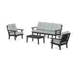 Oxford 4-Piece Deep Seating Set with Sofa