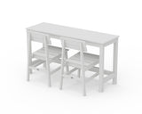 Modern Studio Plaza Chair 3-Piece Balcony Set