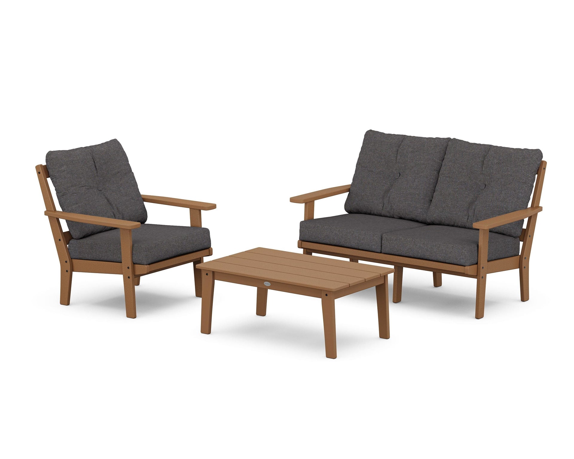 Oxford 3-Piece Deep Seating Set with Loveseat