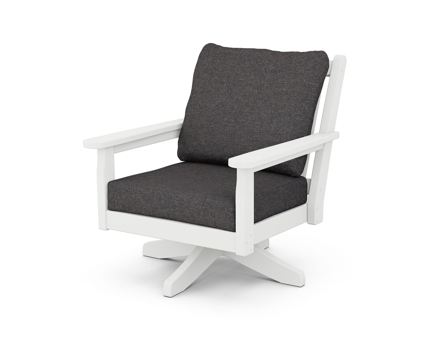 Chippendale Deep Seating Swivel Chair