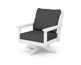 Chippendale Deep Seating Swivel Chair