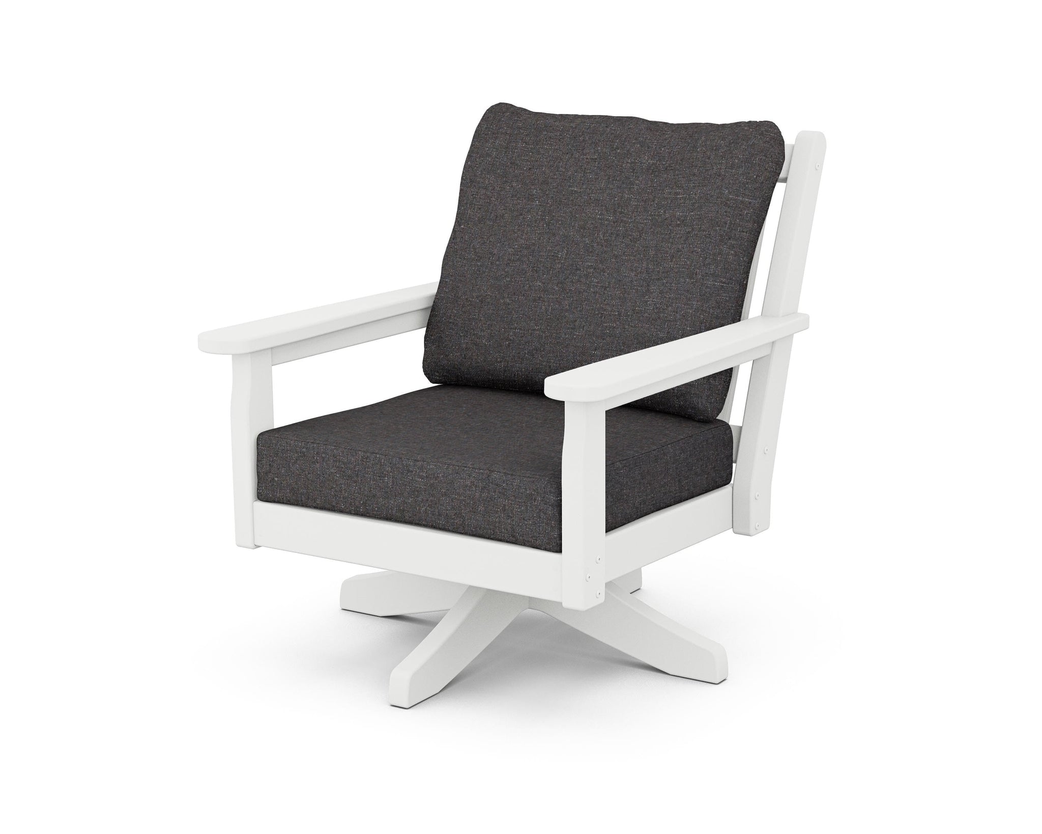Chippendale Deep Seating Swivel Chair