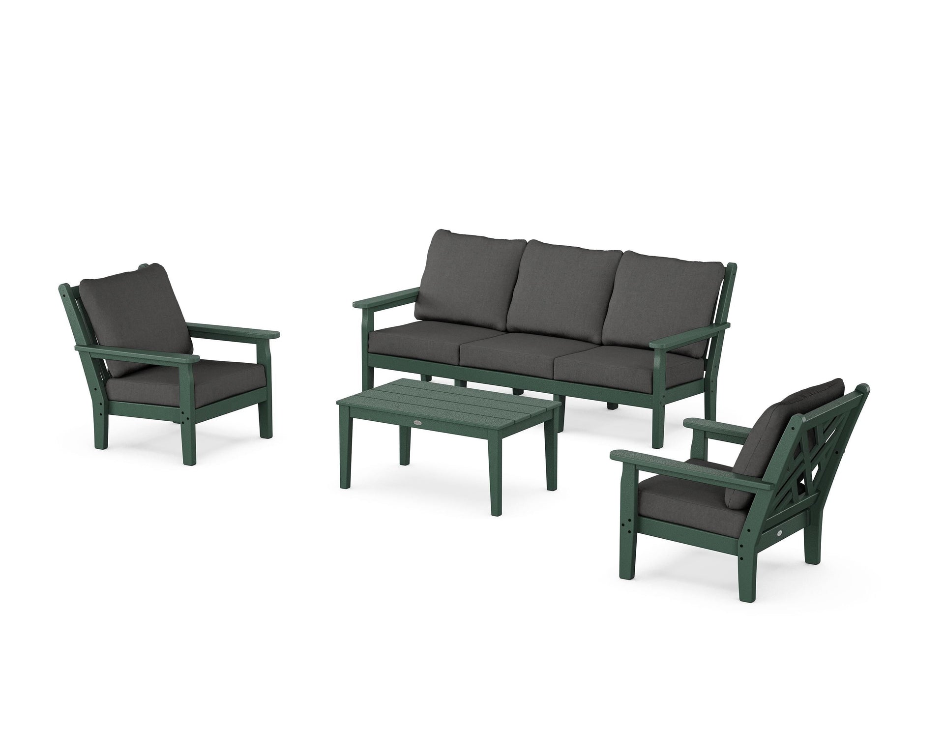 Chippendale 4-Piece Deep Seating Set with Sofa