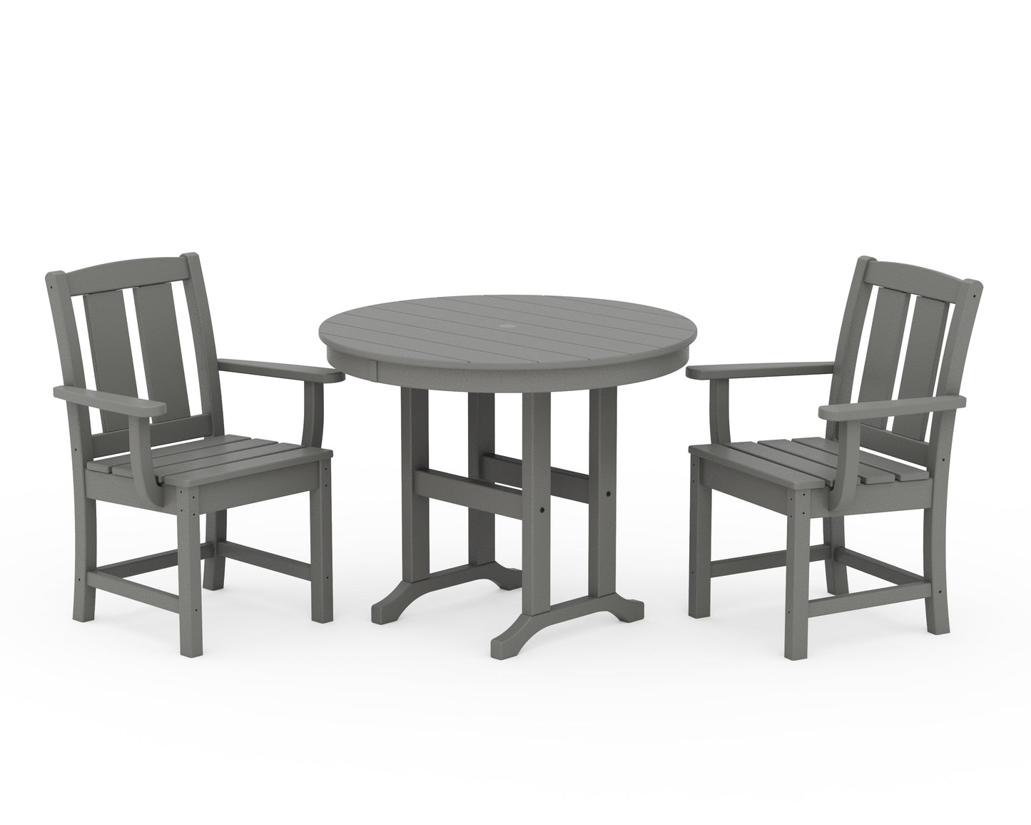 Mission 3-Piece Farmhouse Dining Set