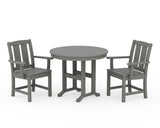 Mission 3-Piece Farmhouse Dining Set