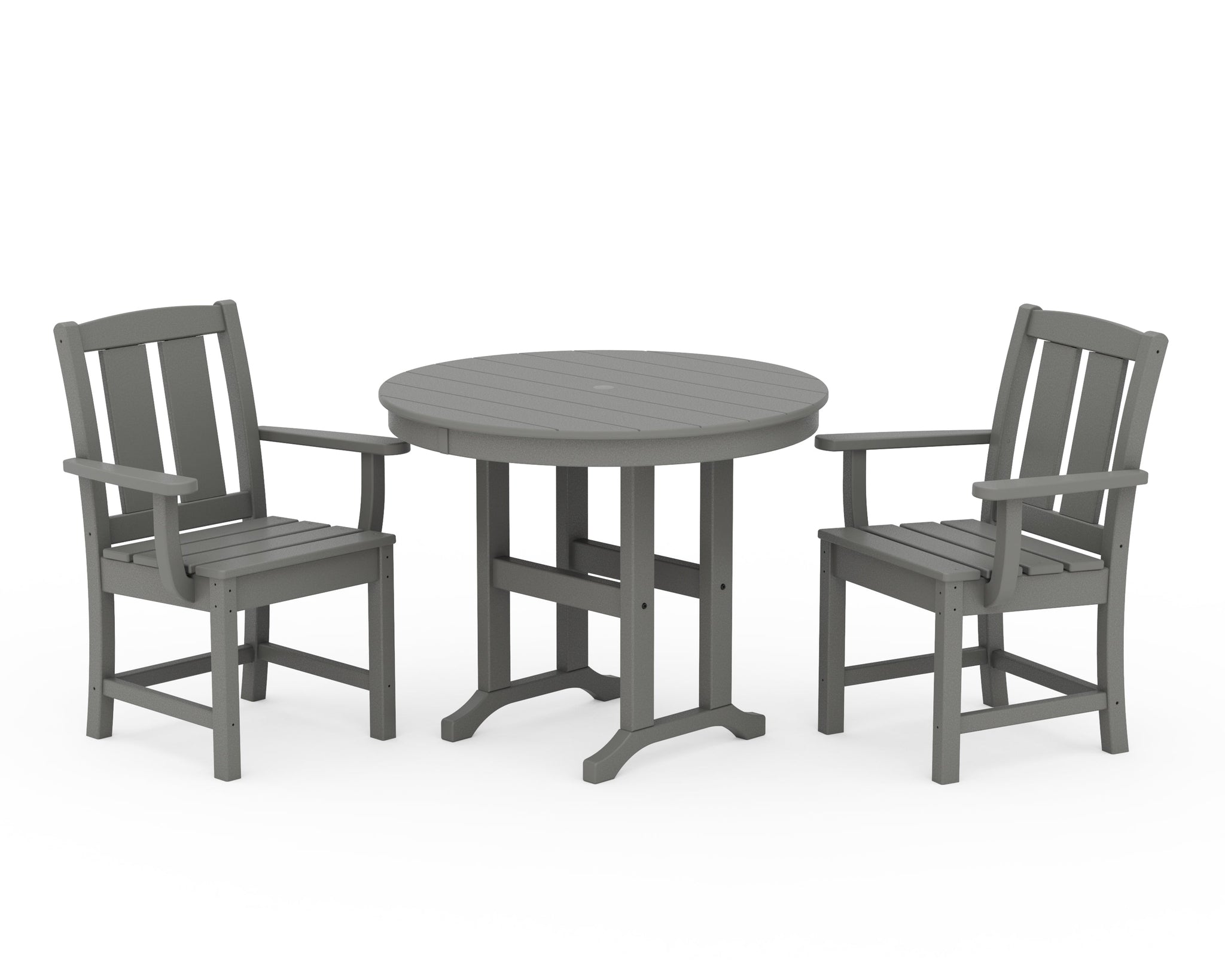 Mission 3-Piece Farmhouse Dining Set