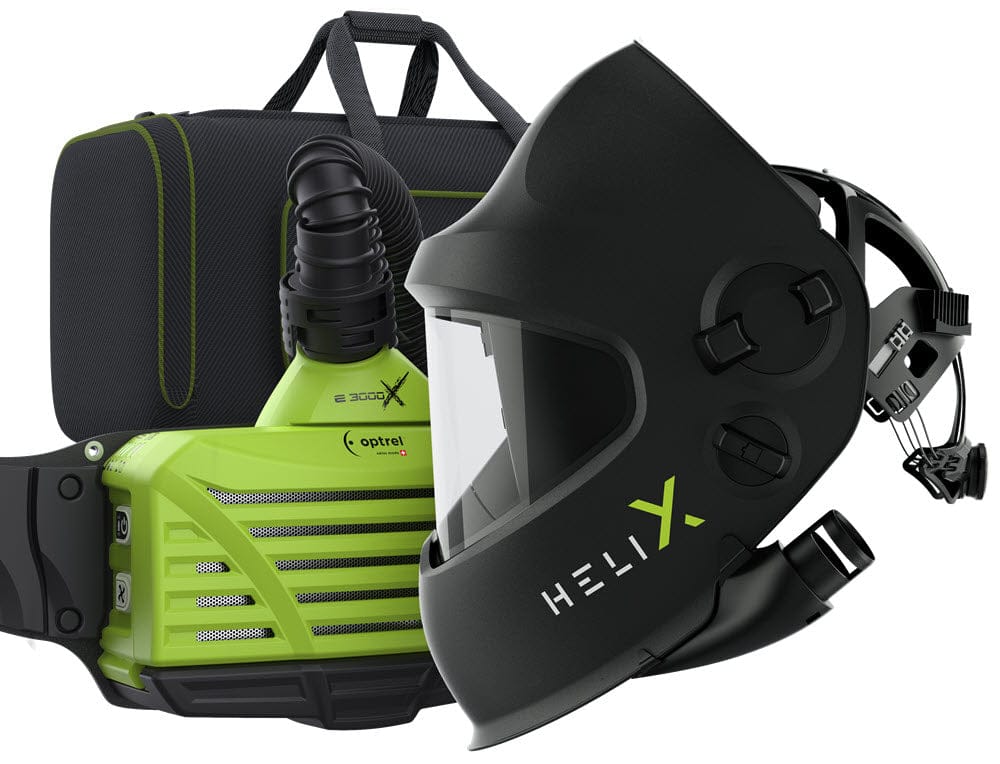 Optrel e3000x PAPR Helix Pure Air CLT Welding Helmet - 4550.620