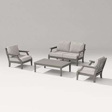 Estate Lounge 4-Piece Loveseat Set