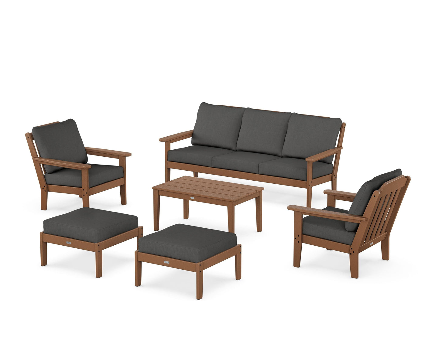 Cottage 6-Piece Lounge Sofa Set