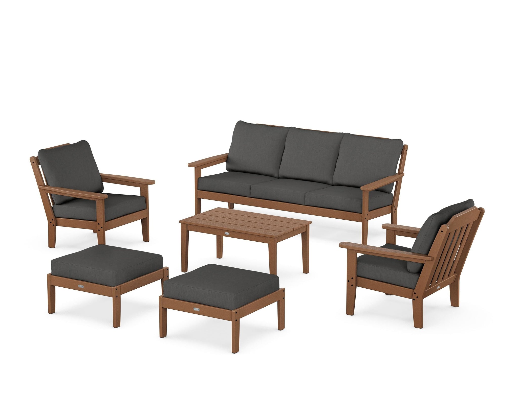 Cottage 6-Piece Lounge Sofa Set