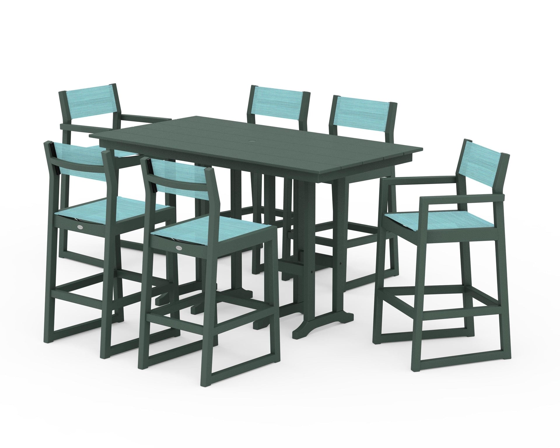 EDGE Sling 7-Piece Farmhouse Bar Set