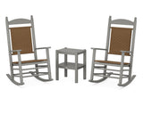 Jefferson 3-Piece Woven Rocker Set