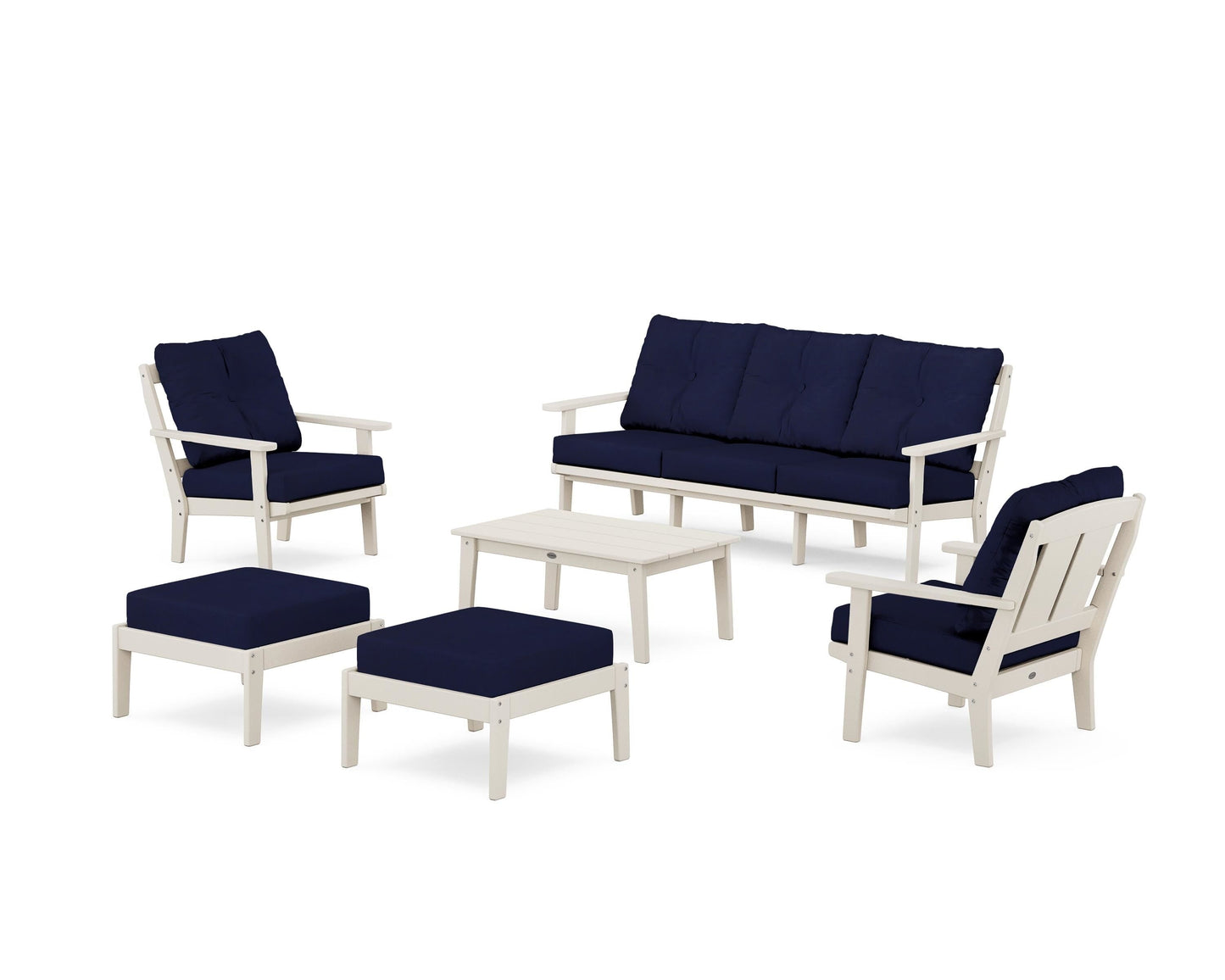 Mission 6-Piece Lounge Sofa Set