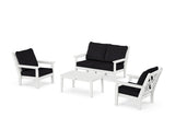 Chippendale 4-Piece Deep Seating Set with Loveseat