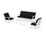 Wovendale 4-Piece Deep Seating Set with Sofa