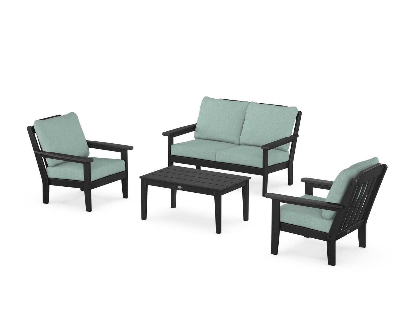 Cottage 4-Piece Deep Seating Set with Loveseat