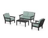 Cottage 4-Piece Deep Seating Set with Loveseat