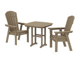 Nautical Adirondack 3-Piece Dining Set