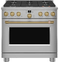 CAFÉ™ 36" Smart Dual-Fuel Commercial-Style Range with 6 Burners (Natural Gas)