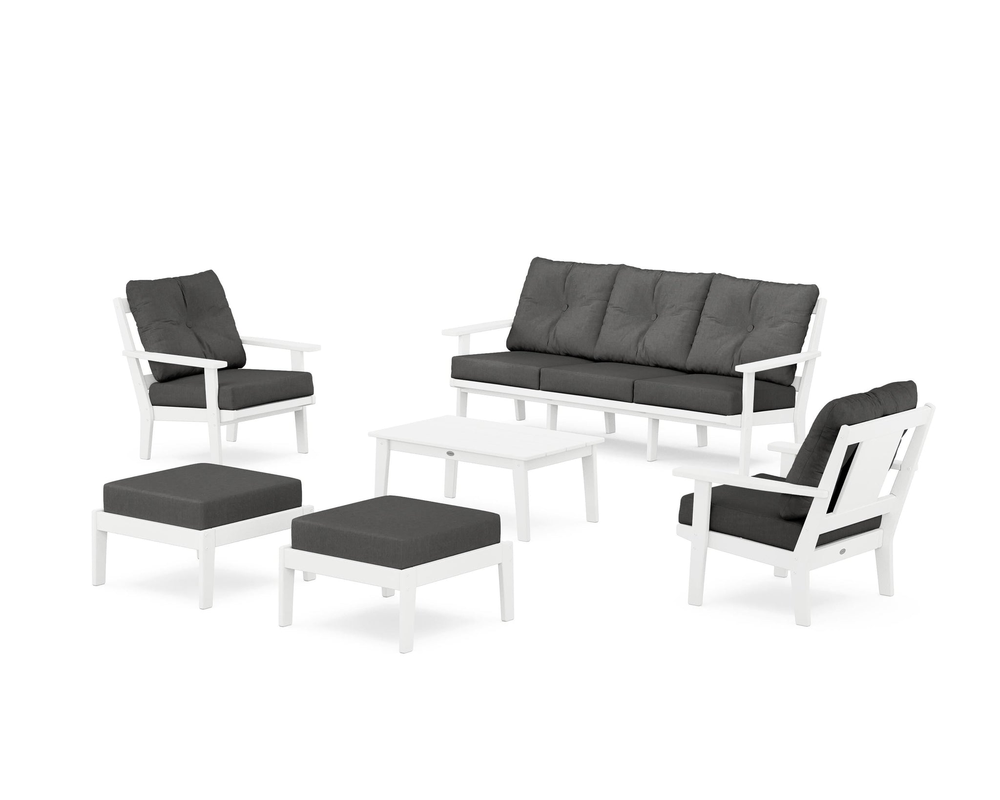 Prairie 6-Piece Lounge Sofa Set