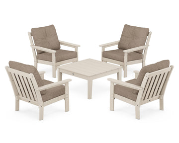 Vineyard 5-Piece Deep Seating Conversation Set