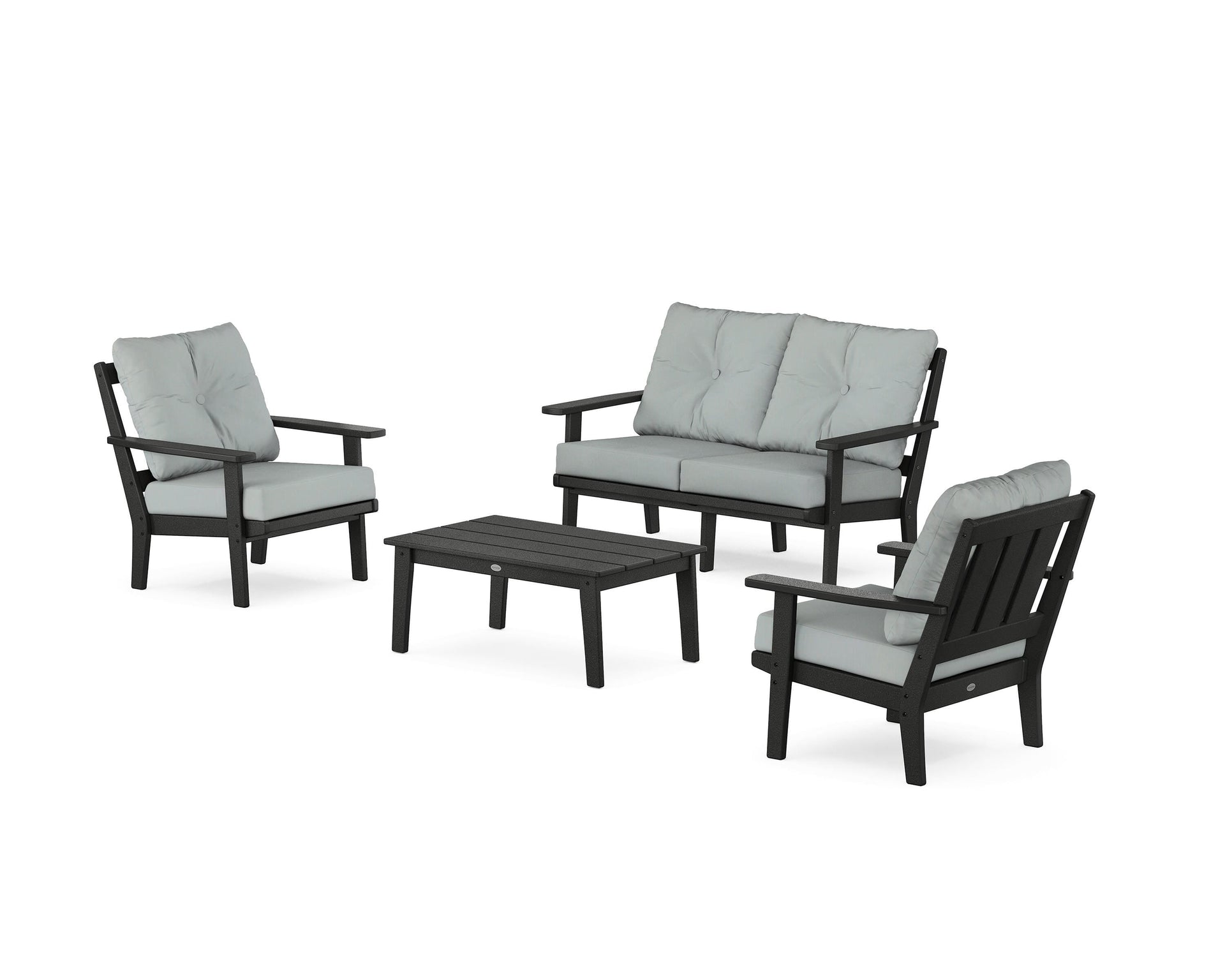 Oxford 4-Piece Deep Seating Set with Loveseat