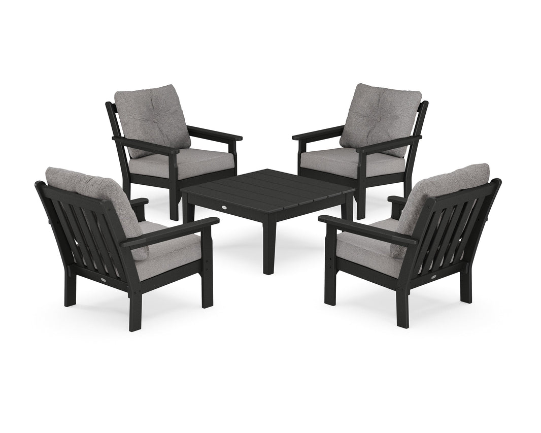 Vineyard 5-Piece Deep Seating Conversation Set