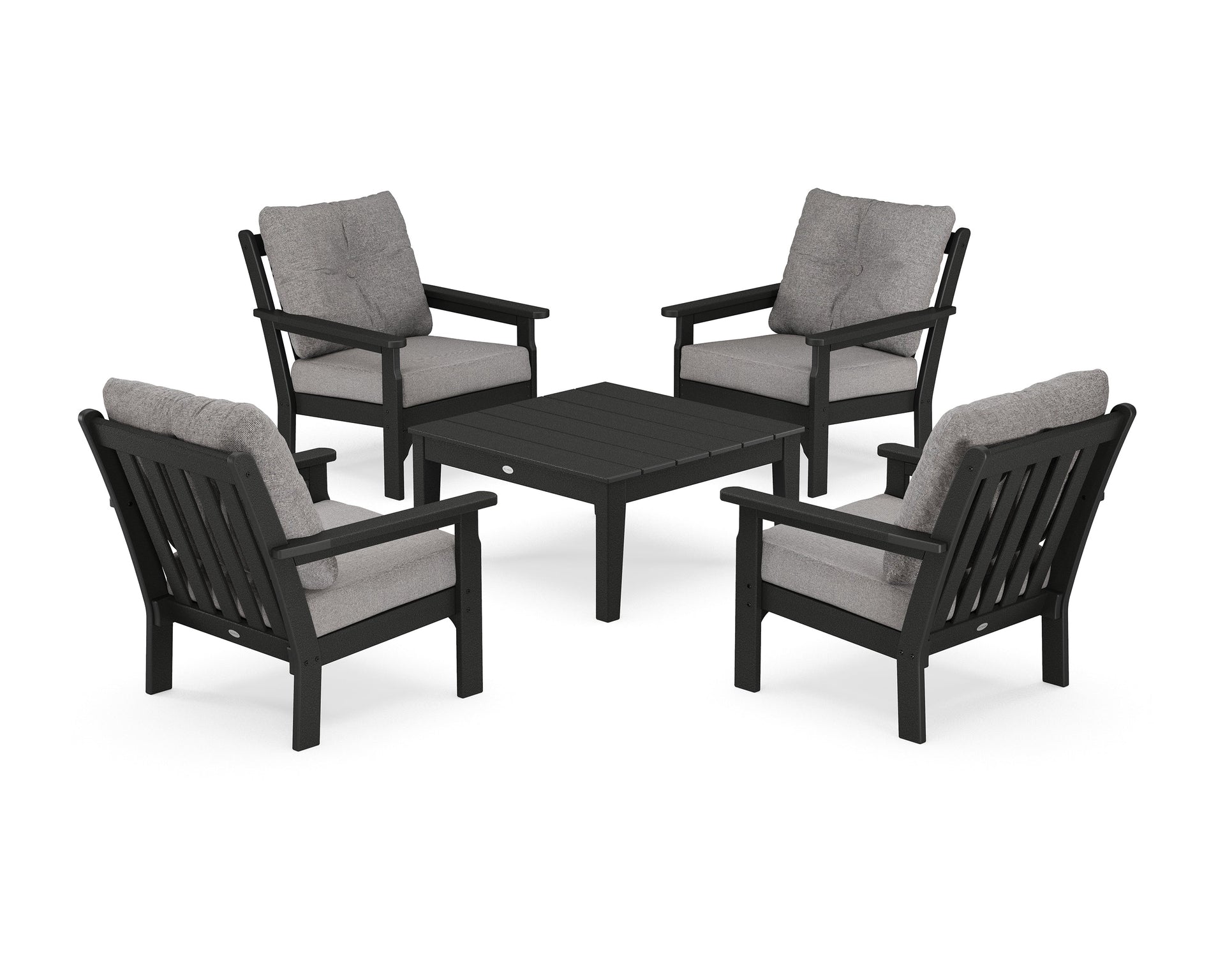Vineyard 5-Piece Deep Seating Conversation Set