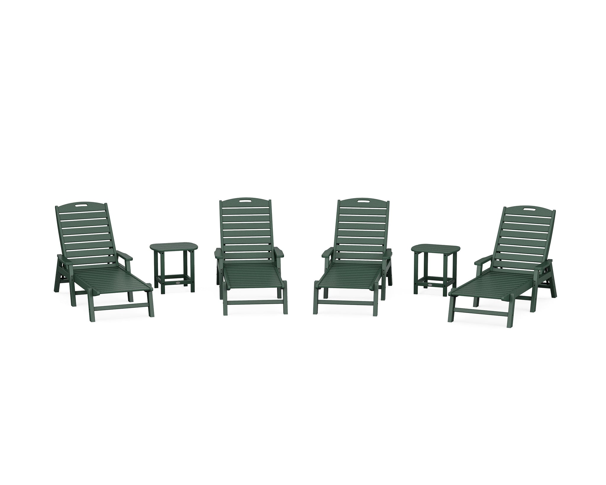 Nautical Chaise 6-Piece Set with Arms