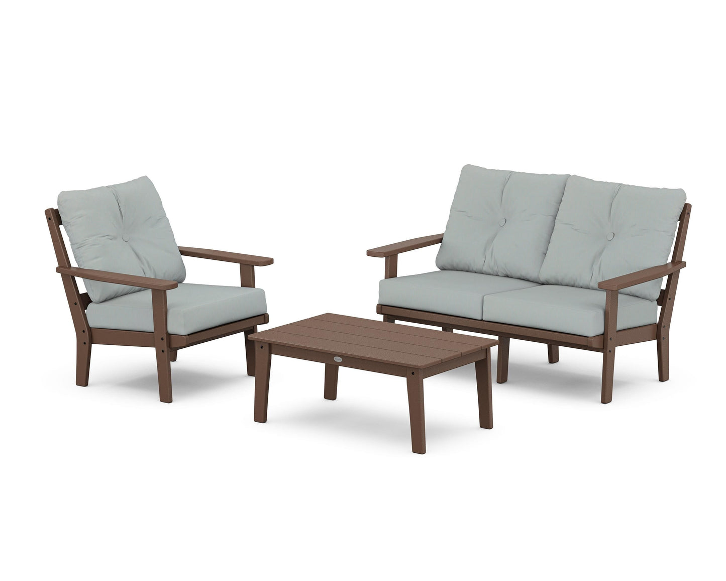 Prairie 3-Piece Deep Seating Set with Loveseat
