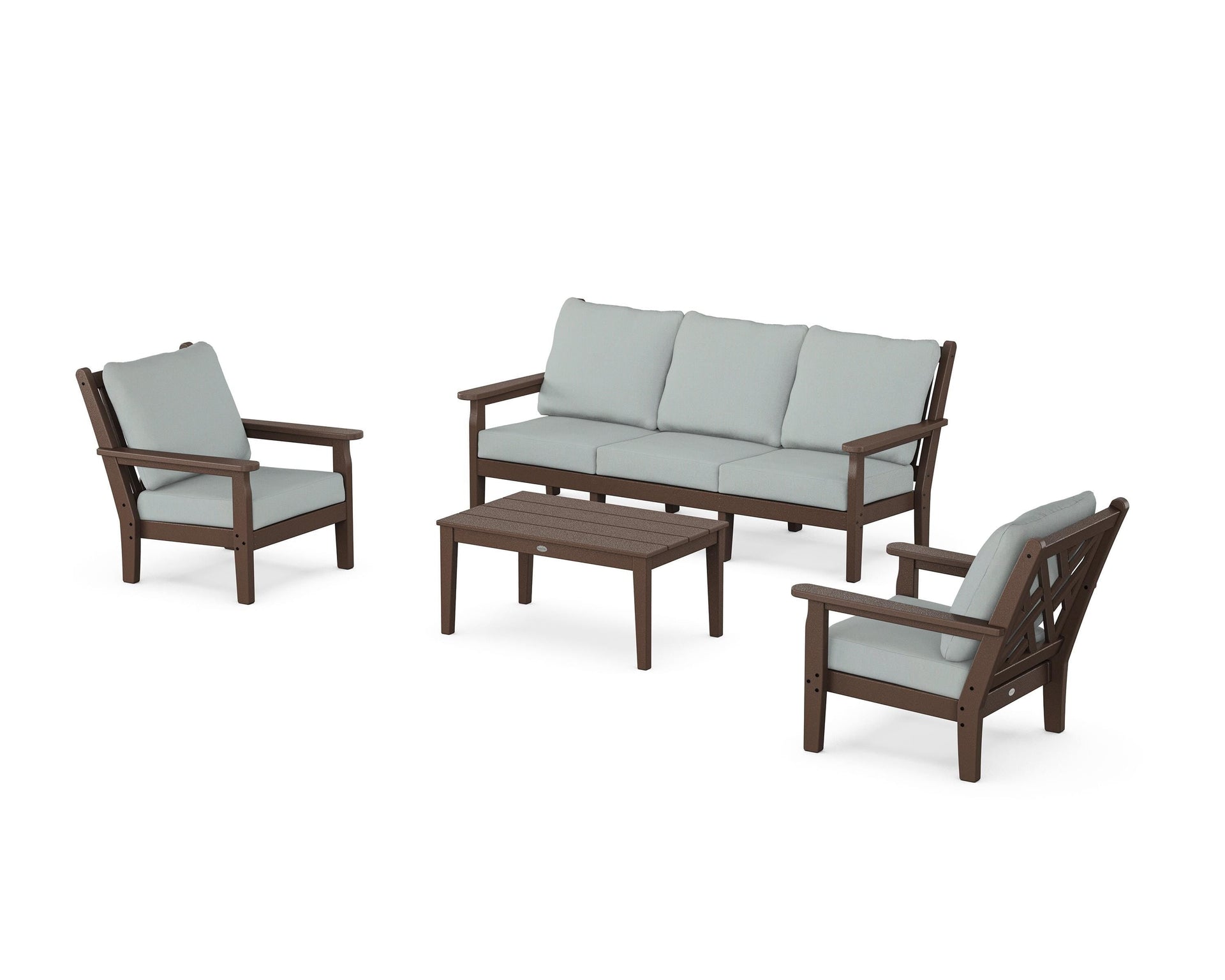 Chippendale 4-Piece Deep Seating Set with Sofa