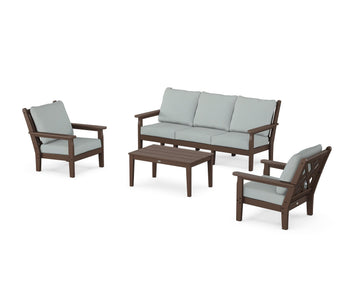 Chippendale 4-Piece Deep Seating Set with Sofa