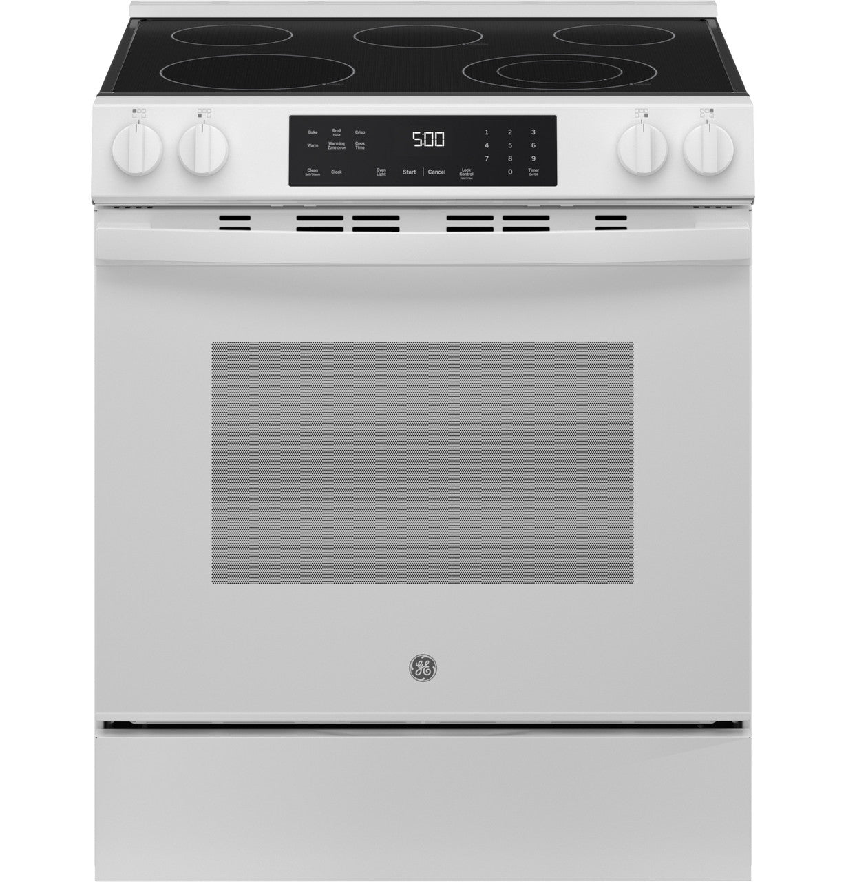 GE® ENERGY STAR® 30" Slide-In Electric Range with Crisp Mode