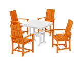 Modern Adirondack 5-Piece Dining Set