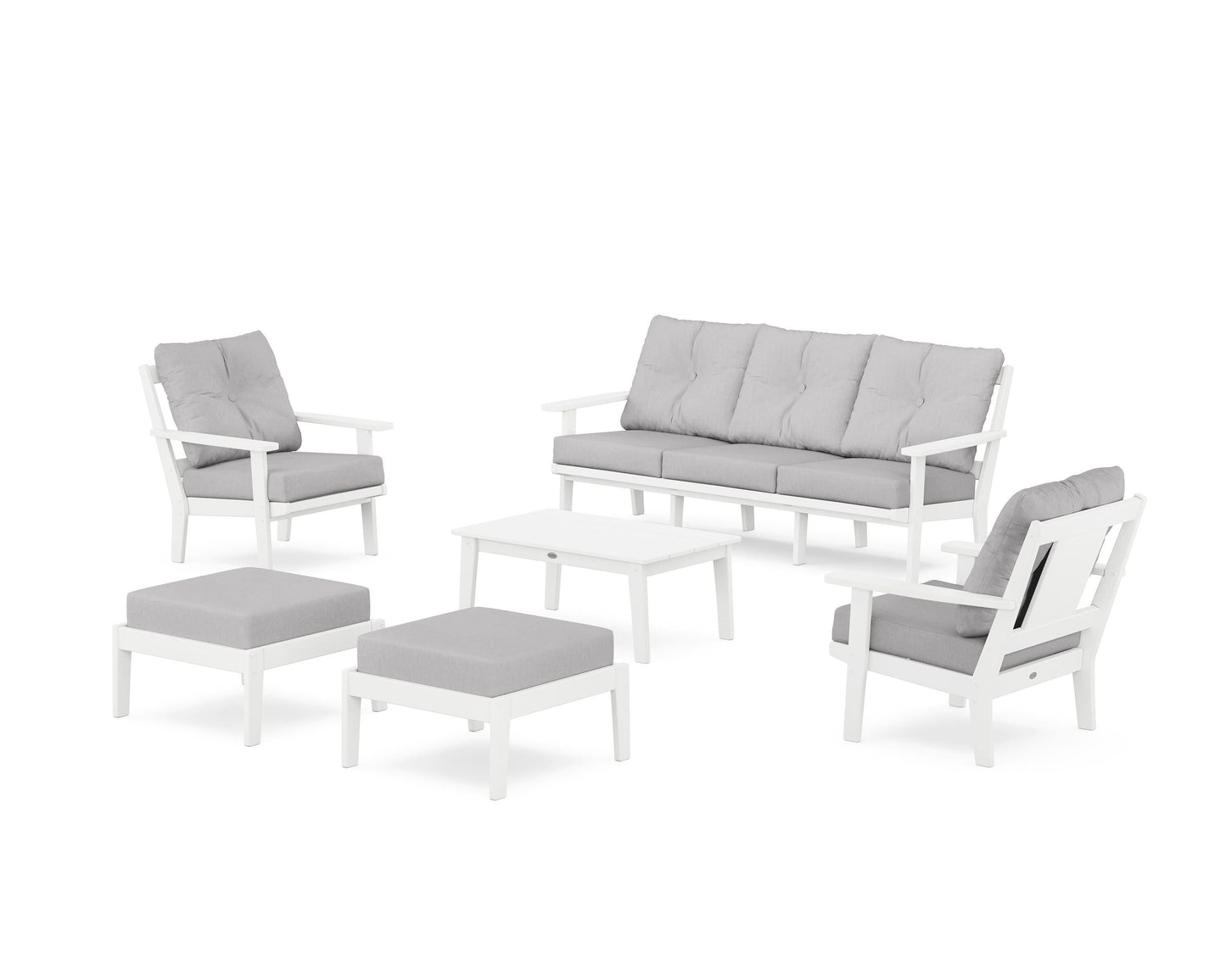 Prairie 6-Piece Lounge Sofa Set