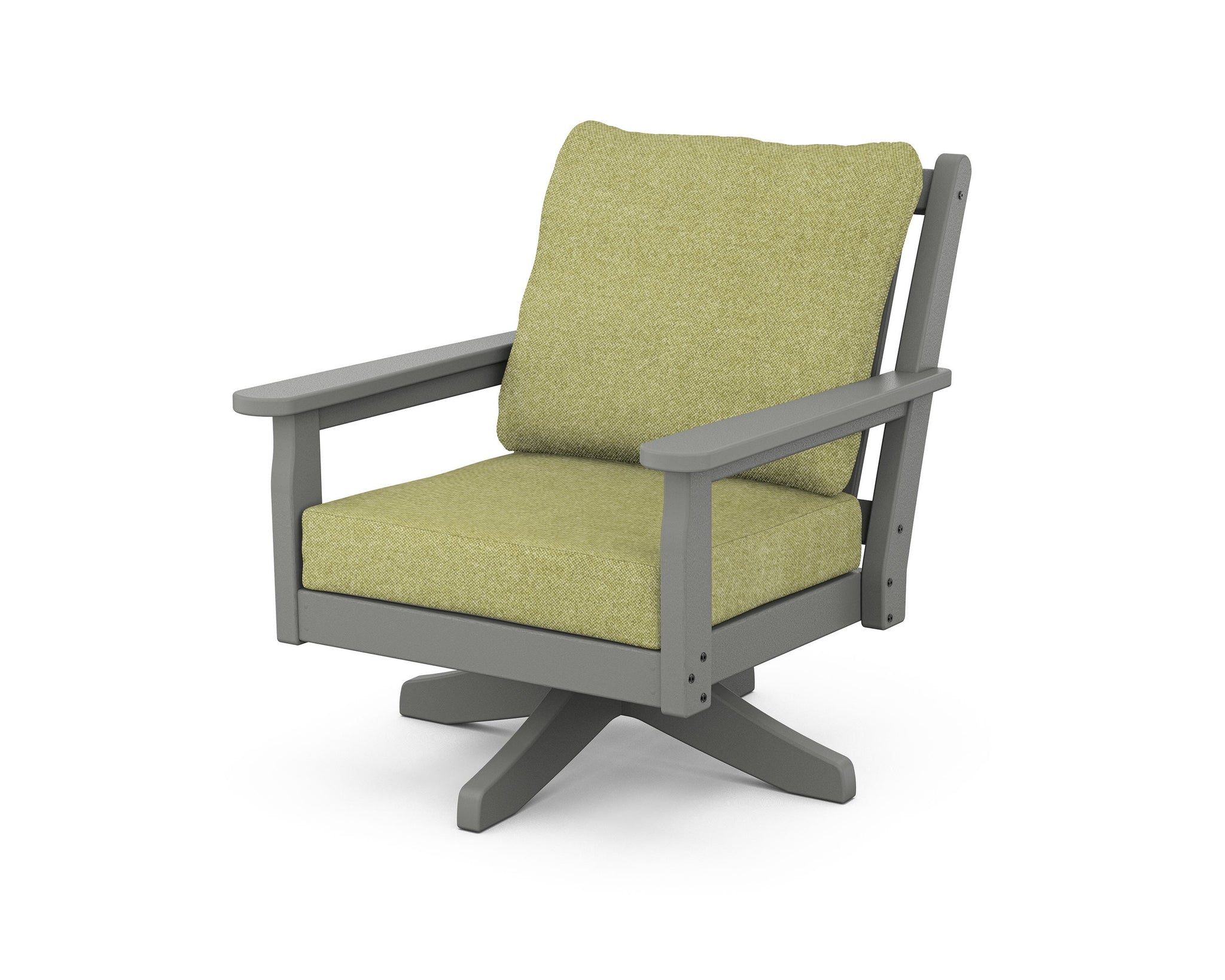 Chippendale Deep Seating Swivel Chair