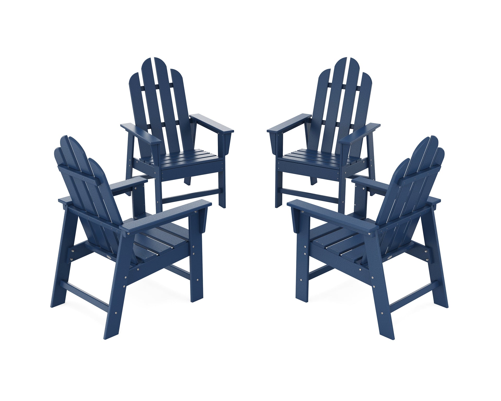 Long Island 4-Piece Upright Adirondack Conversation Set