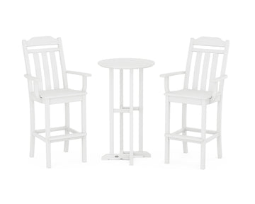 Cottage 3-Piece Farmhouse Bar Set