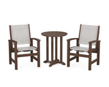 Coastal 3-Piece Round Bistro Dining Set