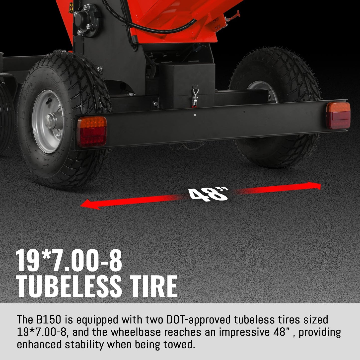 MechMaxx B150 Wood Chipper 6" KOHLER Electric Start 429cc 14HP Gas Powered 4-Wheel Drum with Taillight New