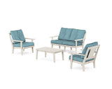 Prairie 4-Piece Deep Seating Set with Loveseat