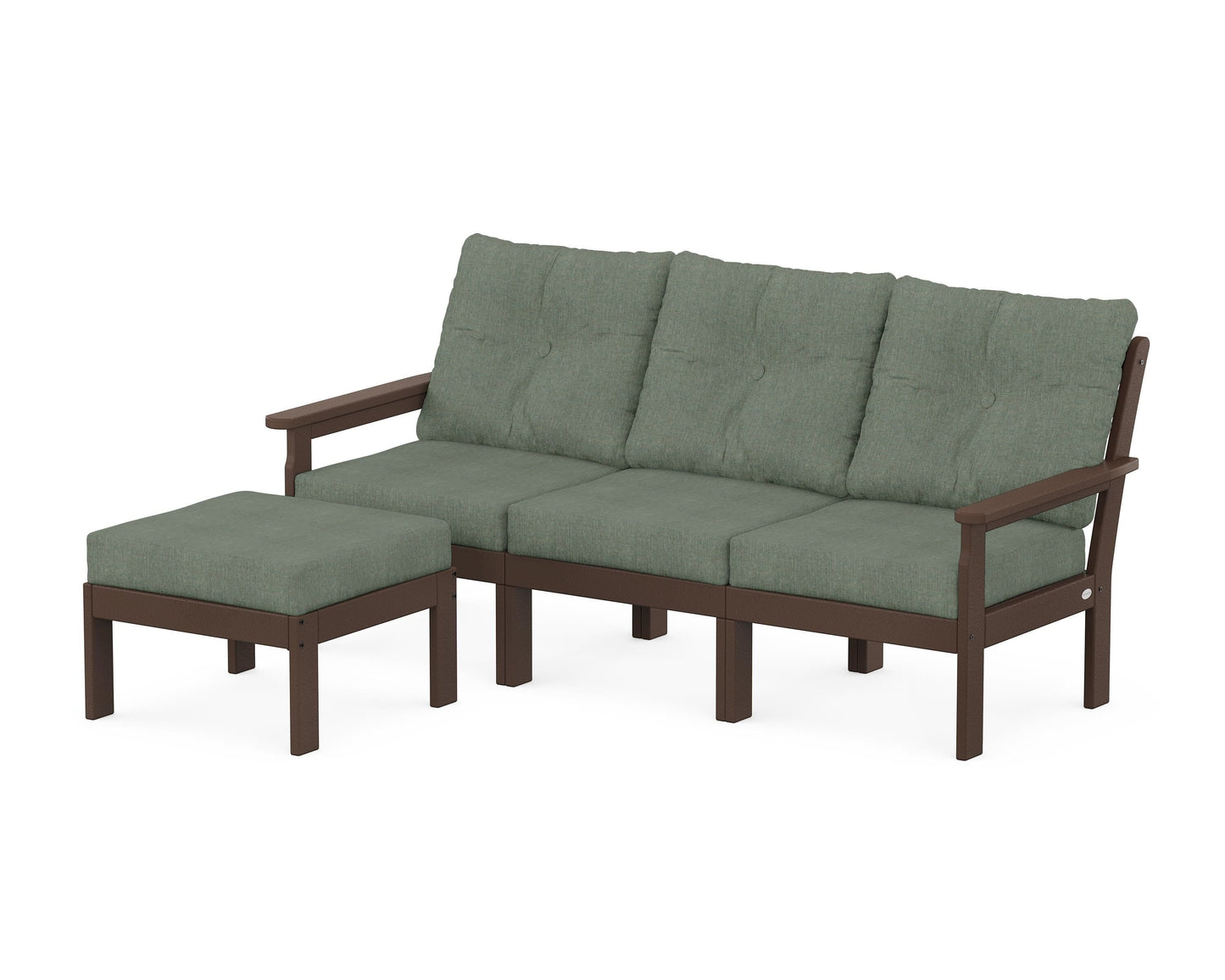 Vineyard 4-Piece Sectional with Ottoman