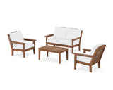 Cottage 4-Piece Deep Seating Set with Loveseat