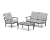 Prairie 3-Piece Deep Seating Set with Loveseat