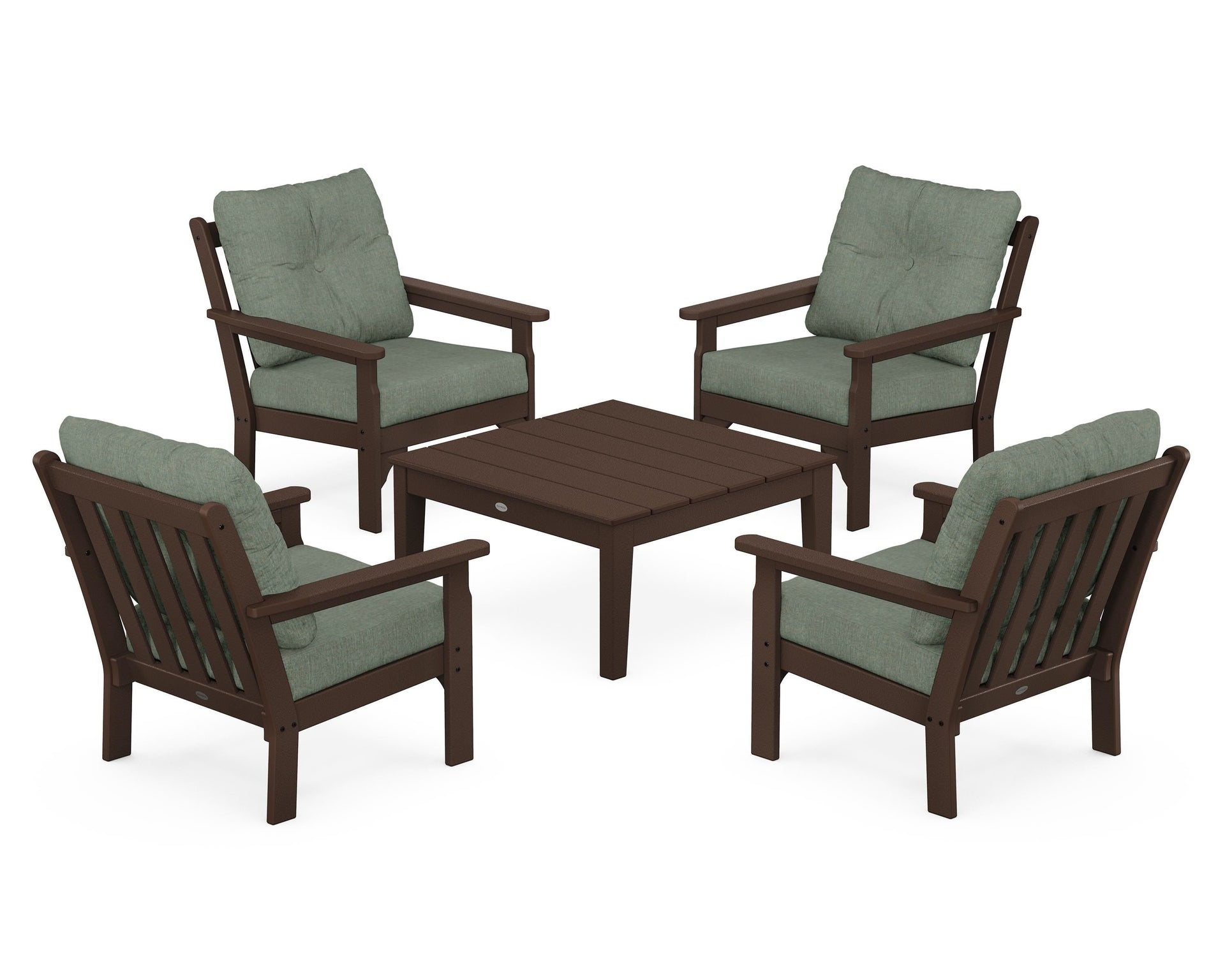 Vineyard 5-Piece Deep Seating Conversation Set