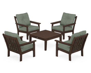 Vineyard 5-Piece Deep Seating Conversation Set